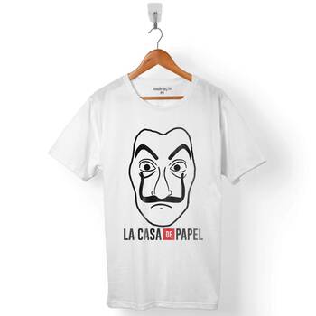LA CASA DE PAPEL LACASA LOGO ERKEK TİŞÖRT - 1