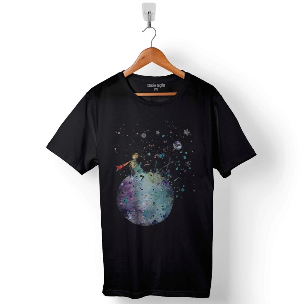 Le Petıt Prınce Lıttle Küçük Prens Baskılı Tişört Unisex T-Shirt - 1