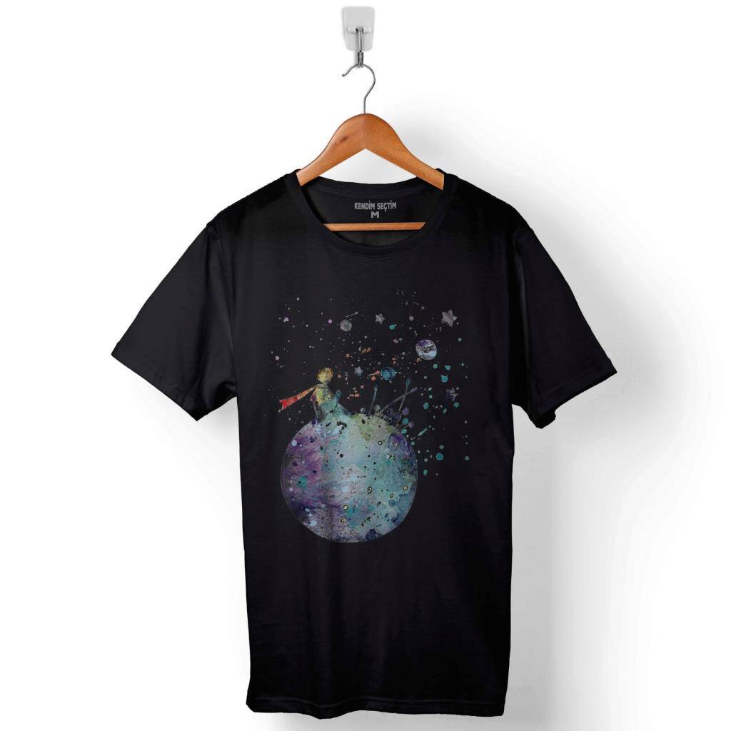 Le Petıt Prınce Lıttle Küçük Prens Baskılı Tişört Unisex T-Shirt - 1