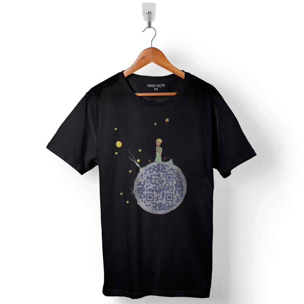 Le Petıt Prınce Lıttle Küçük Prens Baskılı Tişört Unisex T-Shirt - 1