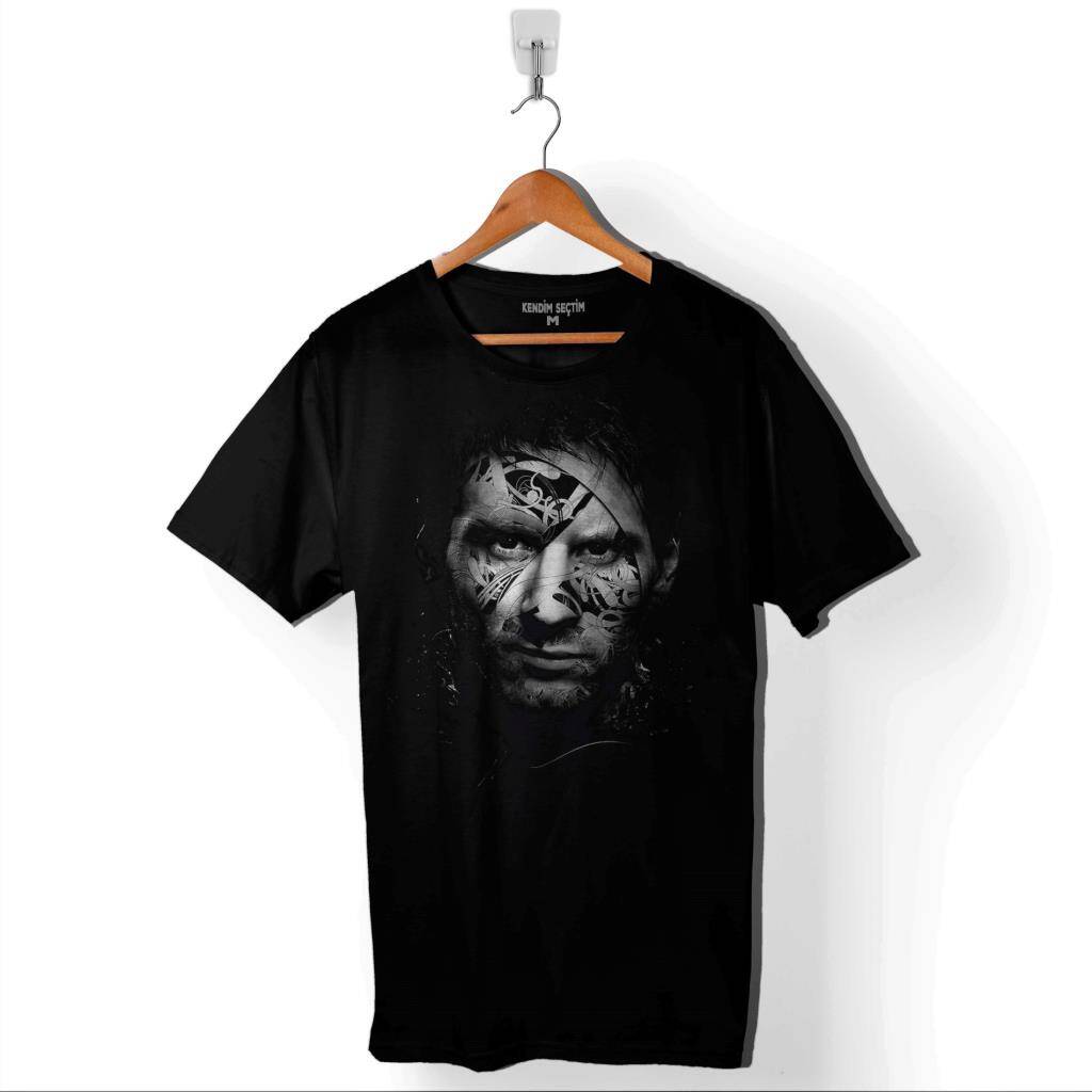 Leo Lionel Messi Barcelona Forma 10 Numara Baskılı Tişört Unisex T-Shirt - 1