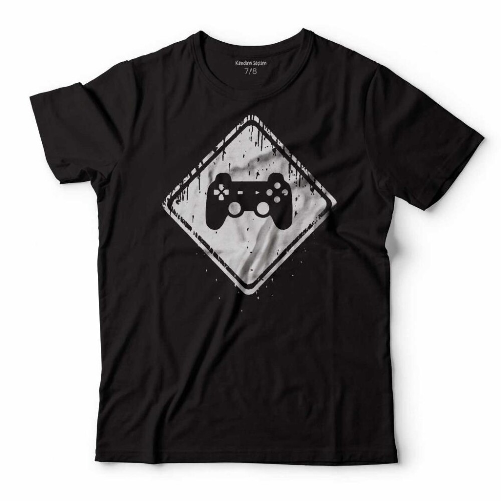 LETS PLAY OYUN KONSOLU GAMING PLAY STATION ÇOCUK TİŞÖRT - 1
