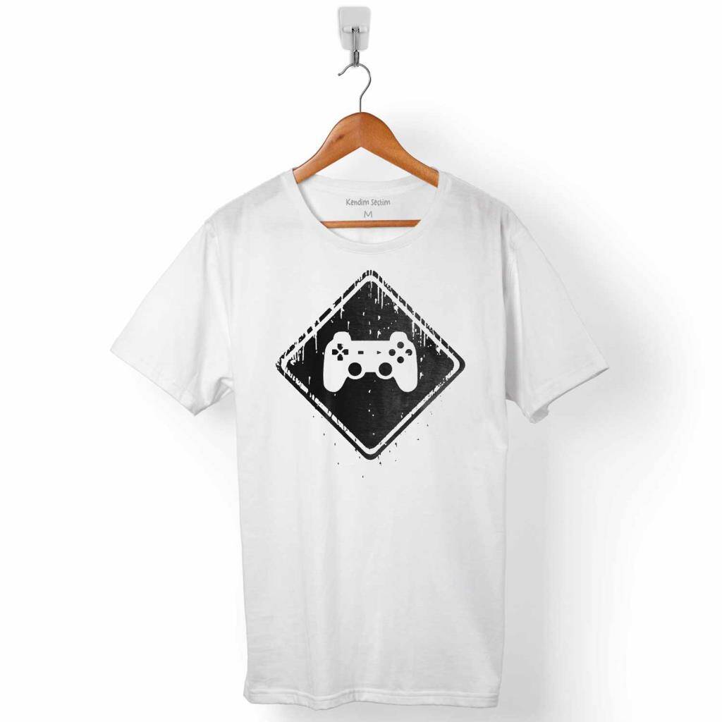 LETS PLAY OYUN KONSOLU GAMING PLAY STATION ERKEK TİŞÖRT - 1