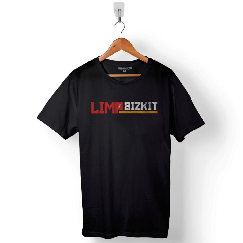 Lımp Bızkıt Lımpbızkıt Logo Sembol Baskılı Tişört Unisex T-Shirt - 1