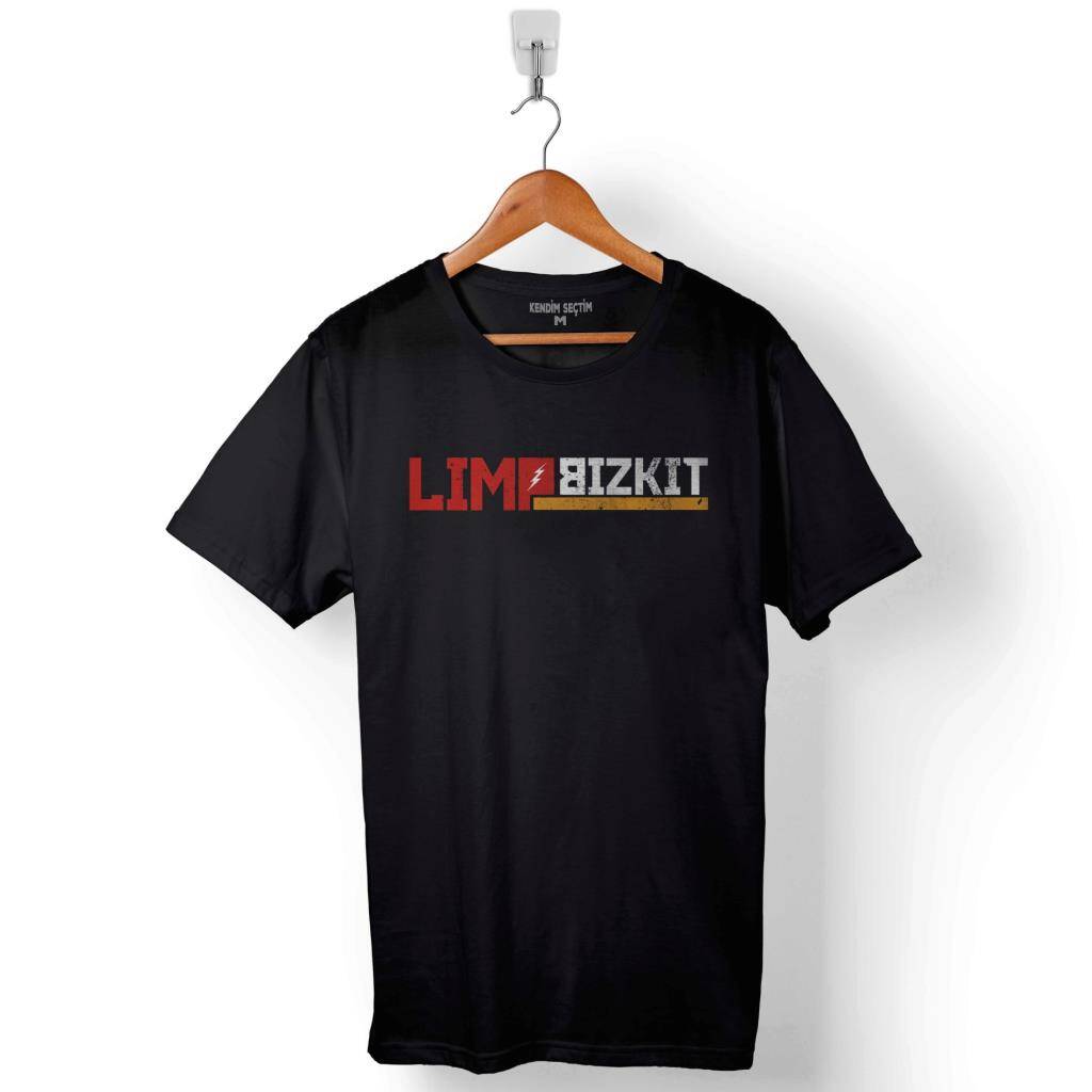 Lımp Bızkıt Lımpbızkıt Logo Sembol Baskılı Tişört Unisex T-Shirt - 1
