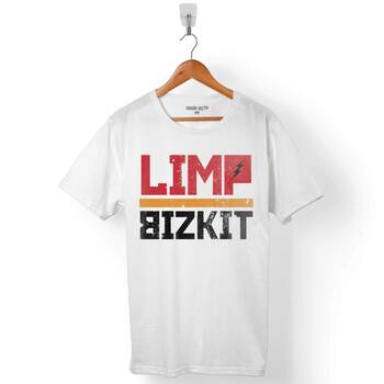 LIMP BIZKIT LIMPBIZKIT LOGO SEMBOL ERKEK TİŞÖRT - 1