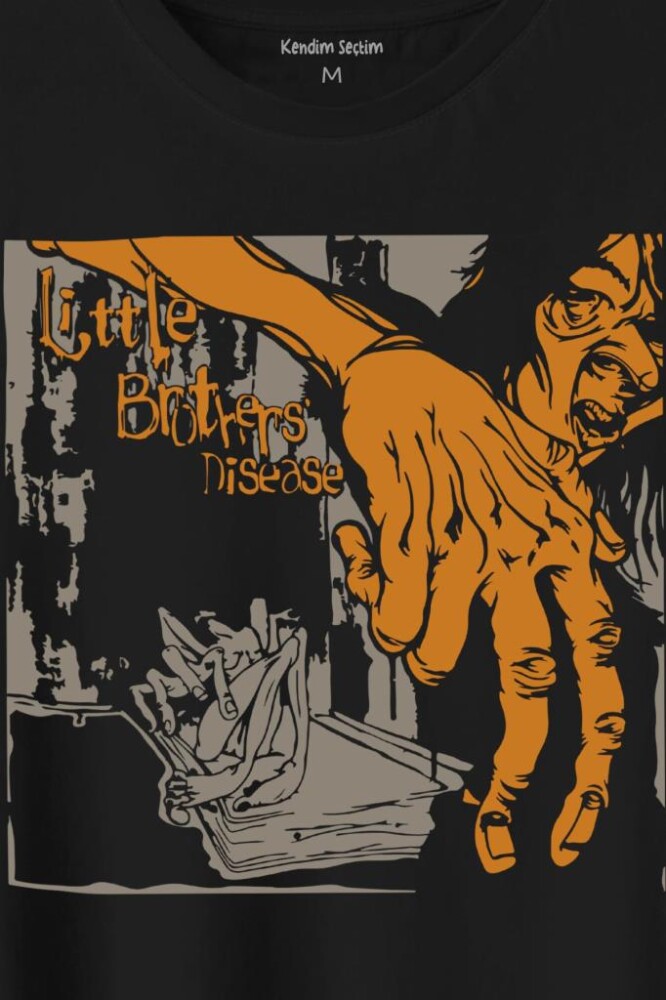 Little Brothers Baskılı Tişört Unisex T-Shirt - 2