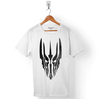 LORD OF THE RINGS SAURON LOGO ERKEK TİŞÖRT - 1