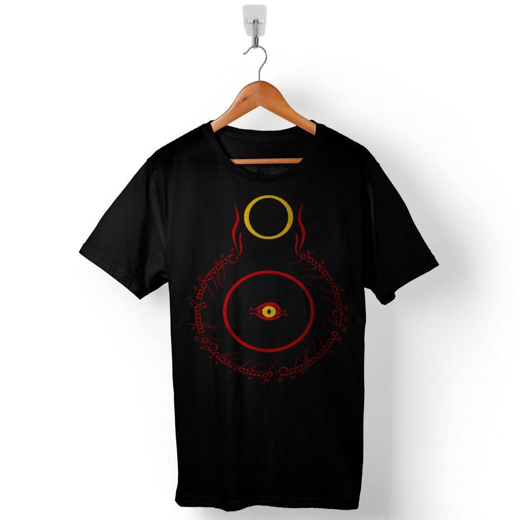 Lotr Lord Of The Rings Sauron Yüzüklerin Efendisi Baskılı Tişört Unisex T-Shirt - 1