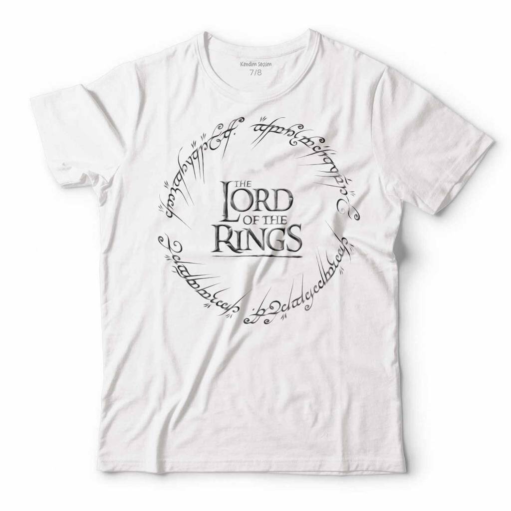 LOTR LORD OF THE RINGS YÜZÜKLERİN EFENDİSİ LOGO ÇOCUK TİŞÖRT
