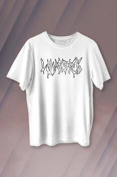 Lovesick Blackpink Kpop Korea Gotik Baskılı Tişört Unisex T-shirt - 1
