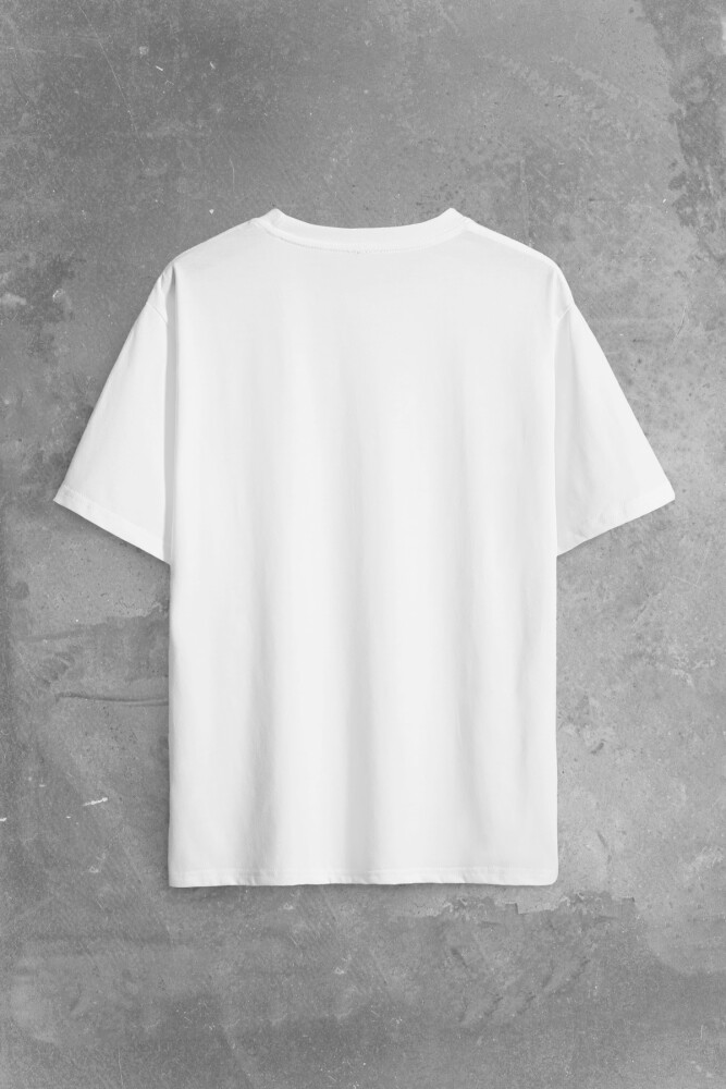 Mac Miller T-shirt Rap Hip Hop Kafa Baskılı Beyaz Oversize Tişört - 4