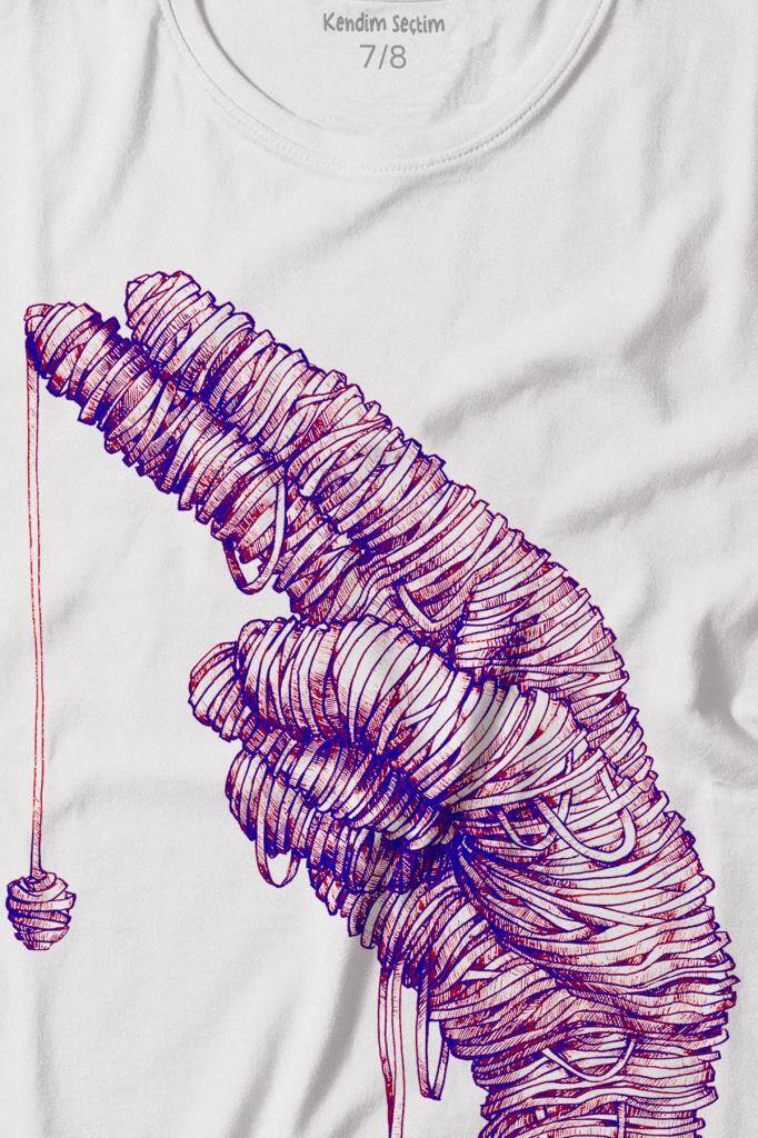 Mano Duo El Mumya Baskılı Tişört Çocuk T-shirt - 2