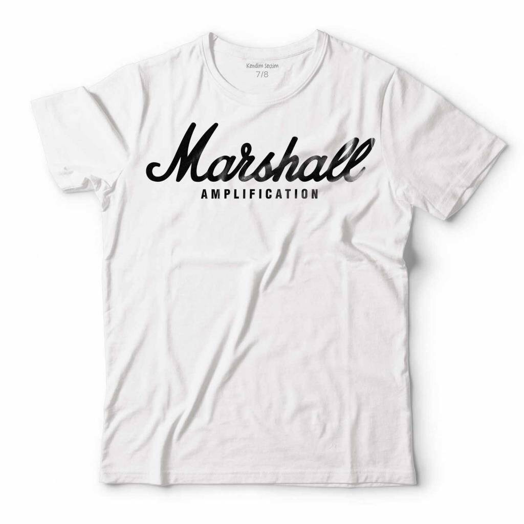 MARSHALL AMPLIFICATION LOGO ERKEK TİŞÖRT - 1