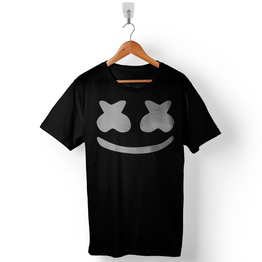 Marshmello Dj Chrıstopher Comstock Baskılı Tişört Unisex T-Shirt