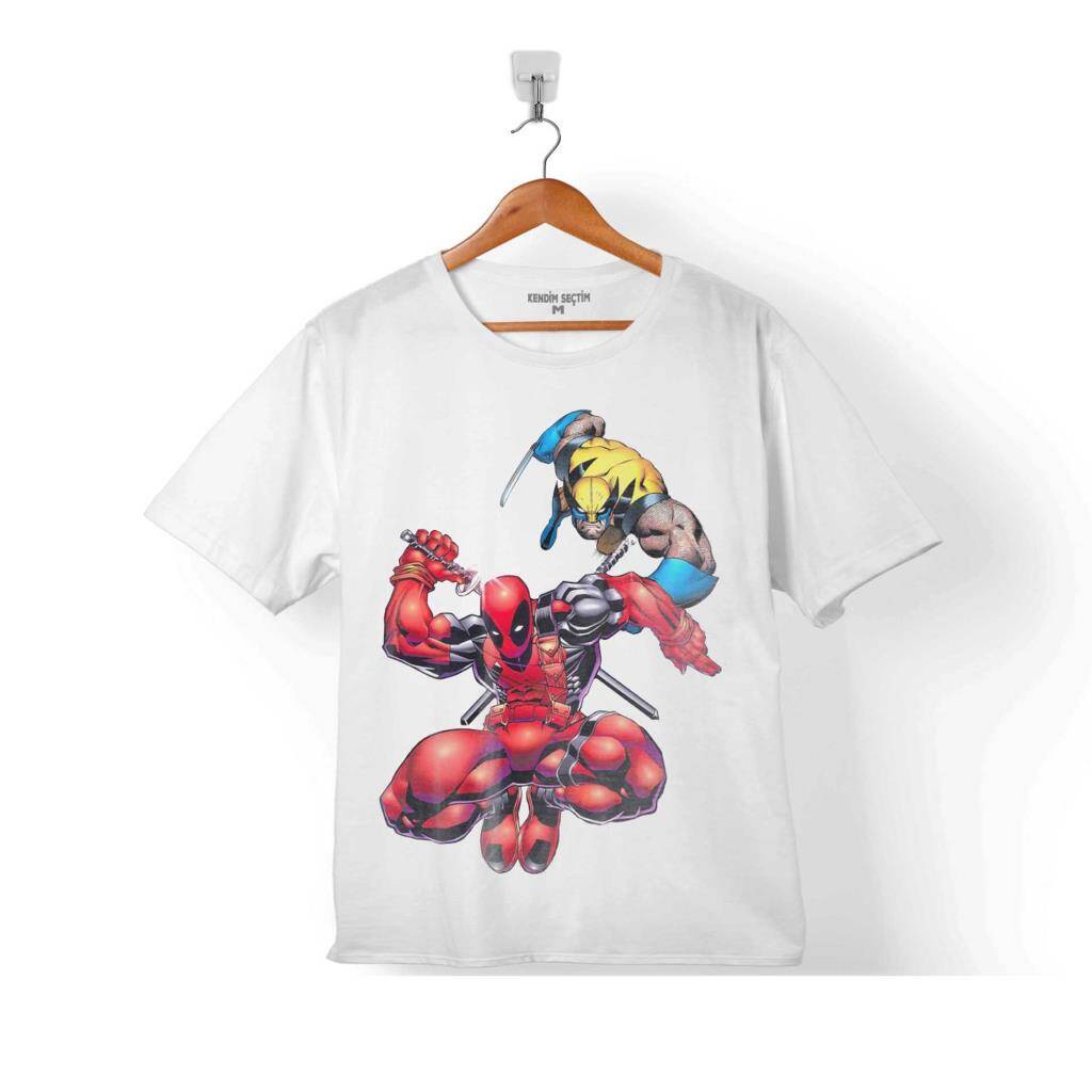 MARVEL DEADPOOL VS AND WOLVERINE 2 ÇOCUK TİŞÖRT - 1