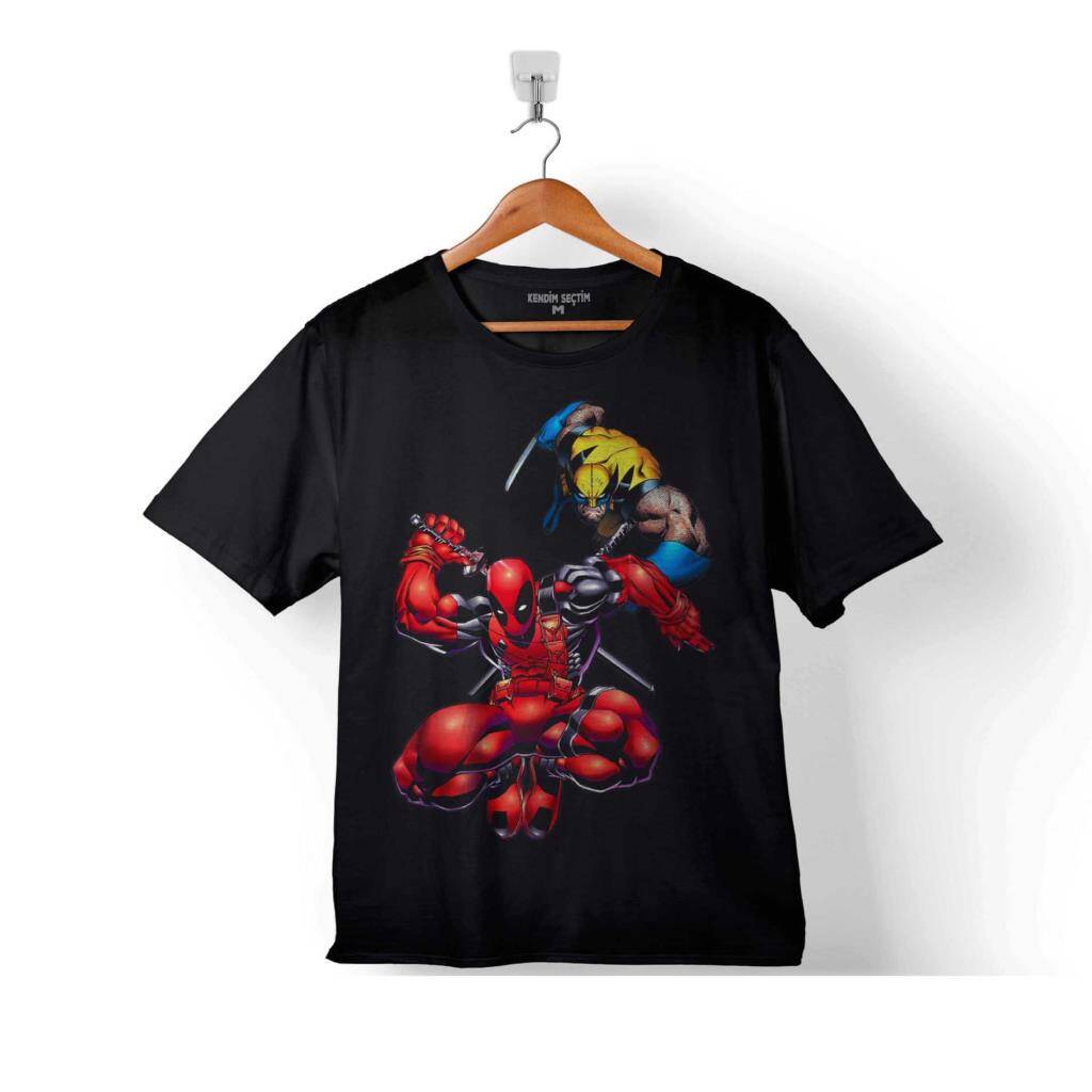 MARVEL DEADPOOL VS AND WOLVERINE 2 ÇOCUK TİŞÖRT - 1
