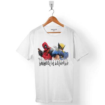 MARVEL DEADPOOL VS AND WOLVERINE ERKEK TİŞÖRT - 1
