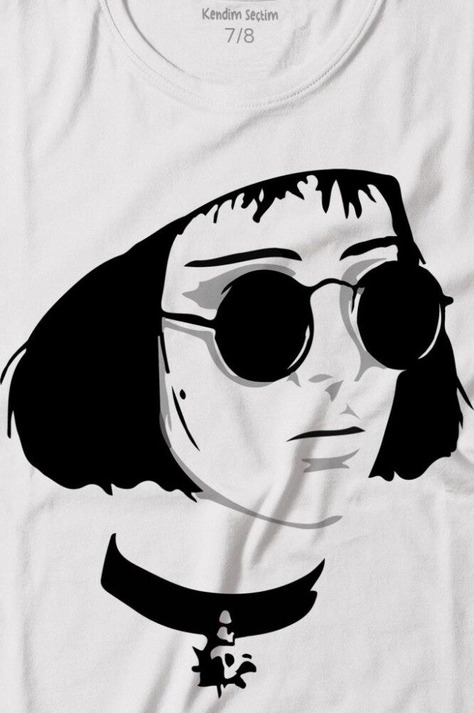 Mathilda Leon Sevginin Gücü Leon The Professional Film Baskılı Tişört Çocuk T-shirt - 2
