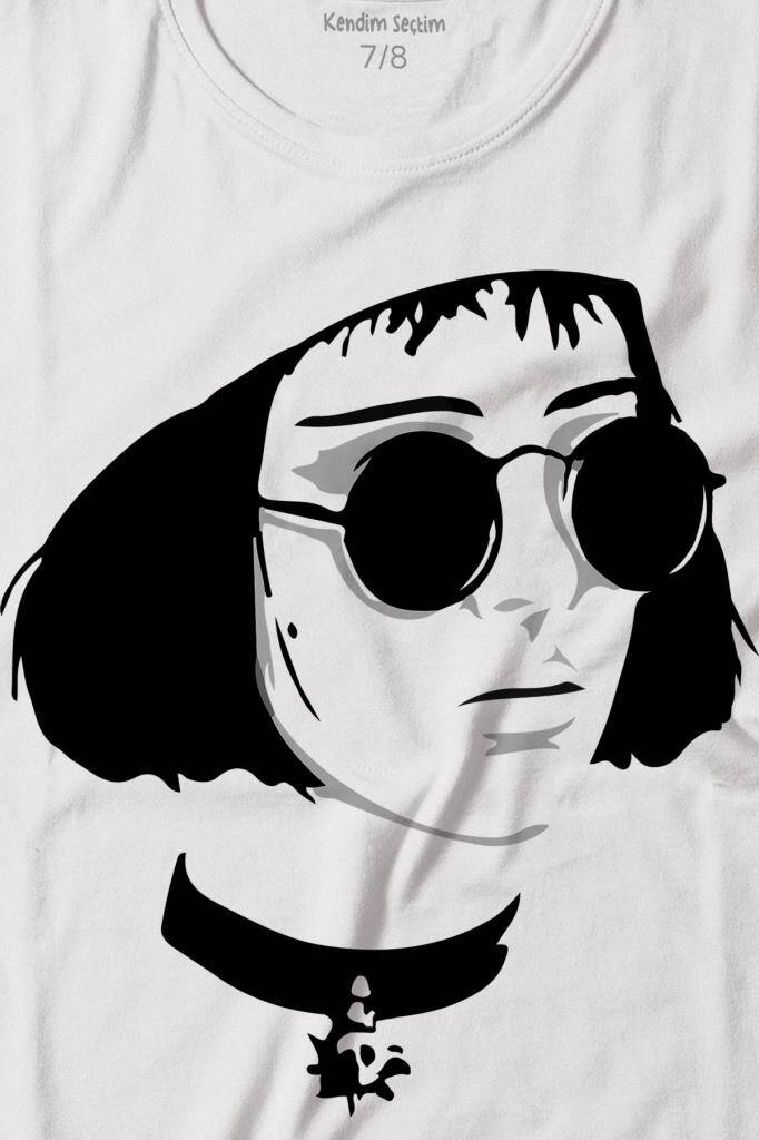 Mathilda Leon Sevginin Gücü Leon The Professional Film Baskılı Tişört Çocuk T-shirt - 2