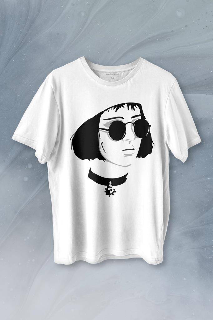 Mathilda Leon Sevginin Gücü Leon The Professional Film Baskılı Tişört Unisex T-shirt - 1
