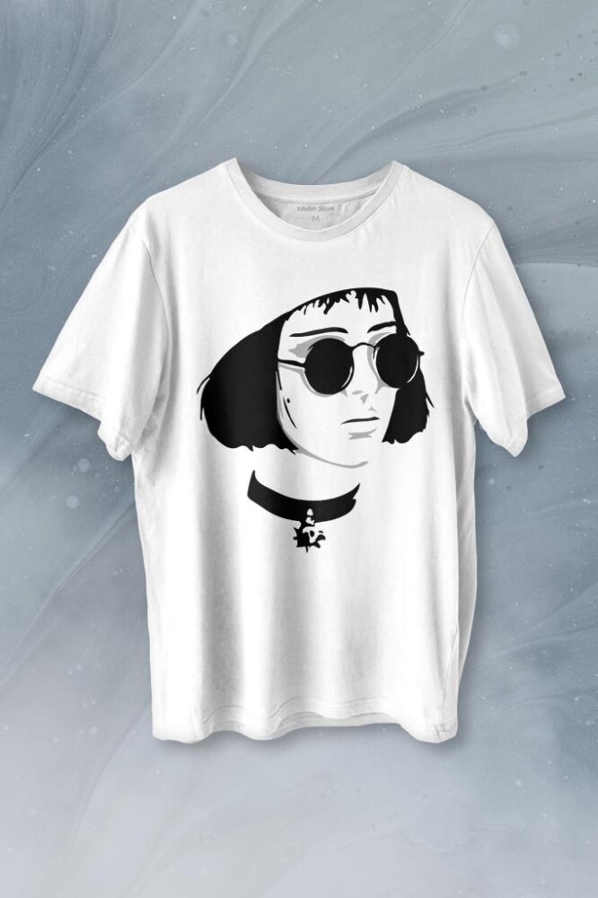 Mathilda Leon Sevginin Gücü Leon The Professional Film Baskılı Tişört Unisex T-shirt - KENDİM SEÇTİM