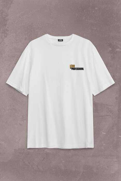Mathilda Leon The Professional Sevginin Gücü Sırt Ön Baskılı Oversize Tişört Unisex T-Shirt - 1