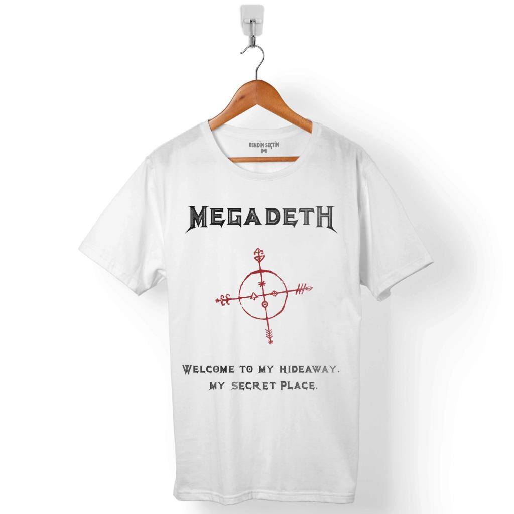 MEGADETH CRYPTIC WRITINGS LOGO ERKEK TİŞÖRT - 1