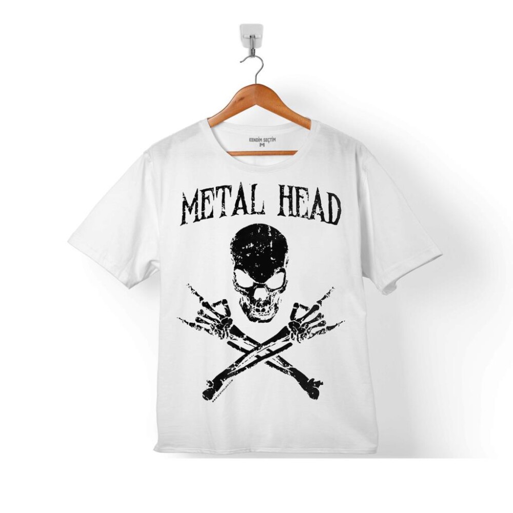 METAL HEAD SKULL KURU KAFA METALLICAÇOCUK TİŞÖRT - KENDİM SEÇTİM