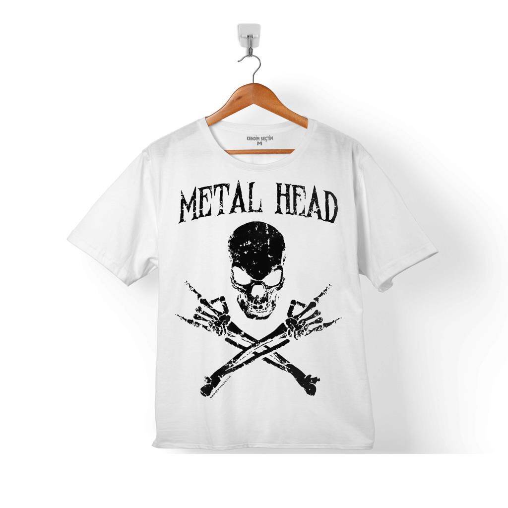 METAL HEAD SKULL KURU KAFA METALLICAÇOCUK TİŞÖRT - 1