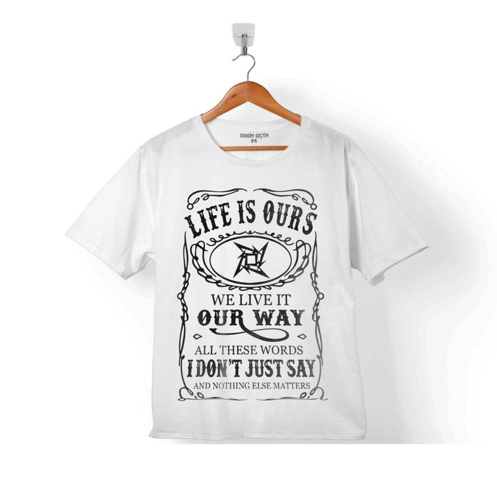 METALLICA LIFE IS OURS WE LIFE IT OUR WAY ÇOCUK TİŞÖRT - 1