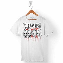 METALLICA LOGO HEAVY METAL ROCK MUSIC ERKEK TİŞÖRT - 1