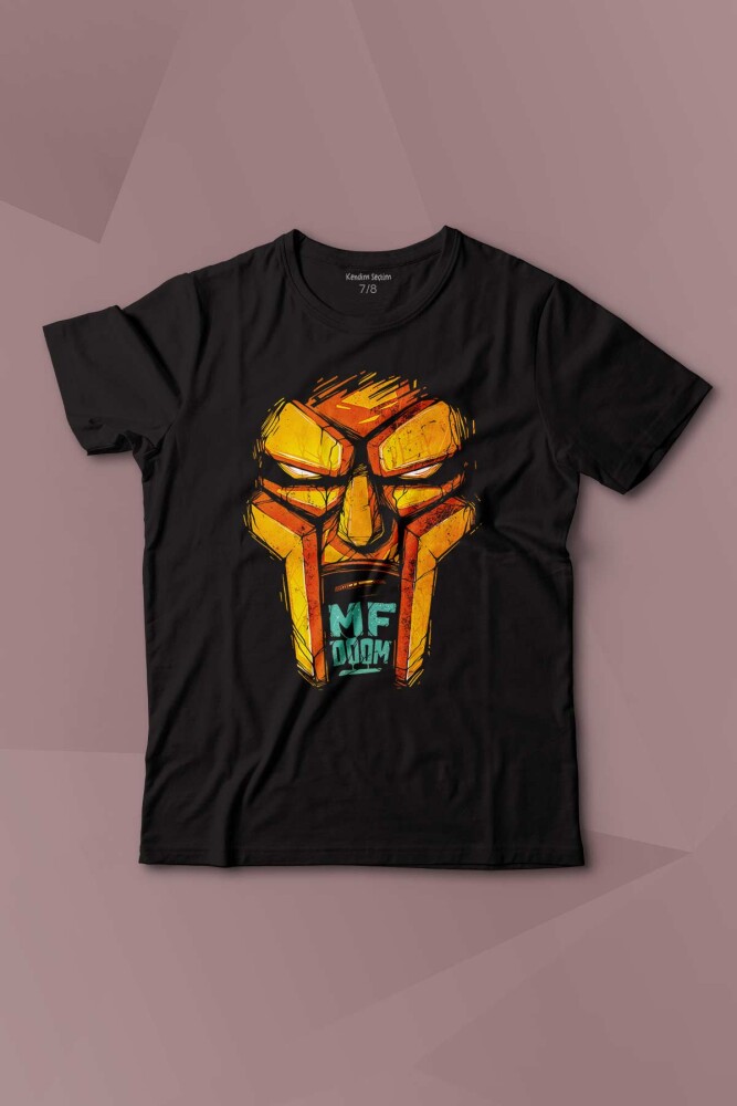 Mf Doom Hip Hop Doomsday J Dilla Rap Baskılı Çocuk Tişört Kısa Kollu - KENDİM SEÇTİM