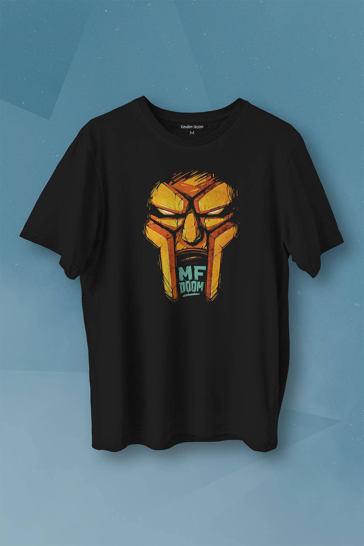 Mf Doom Hip Hop Doomsday J Dilla Rap Baskılı Tişört Unisex T-shirt