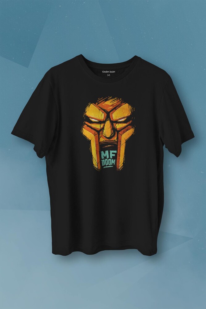 Mf Doom Hip Hop Doomsday J Dilla Rap Baskılı Tişört Unisex T-shirt - 1