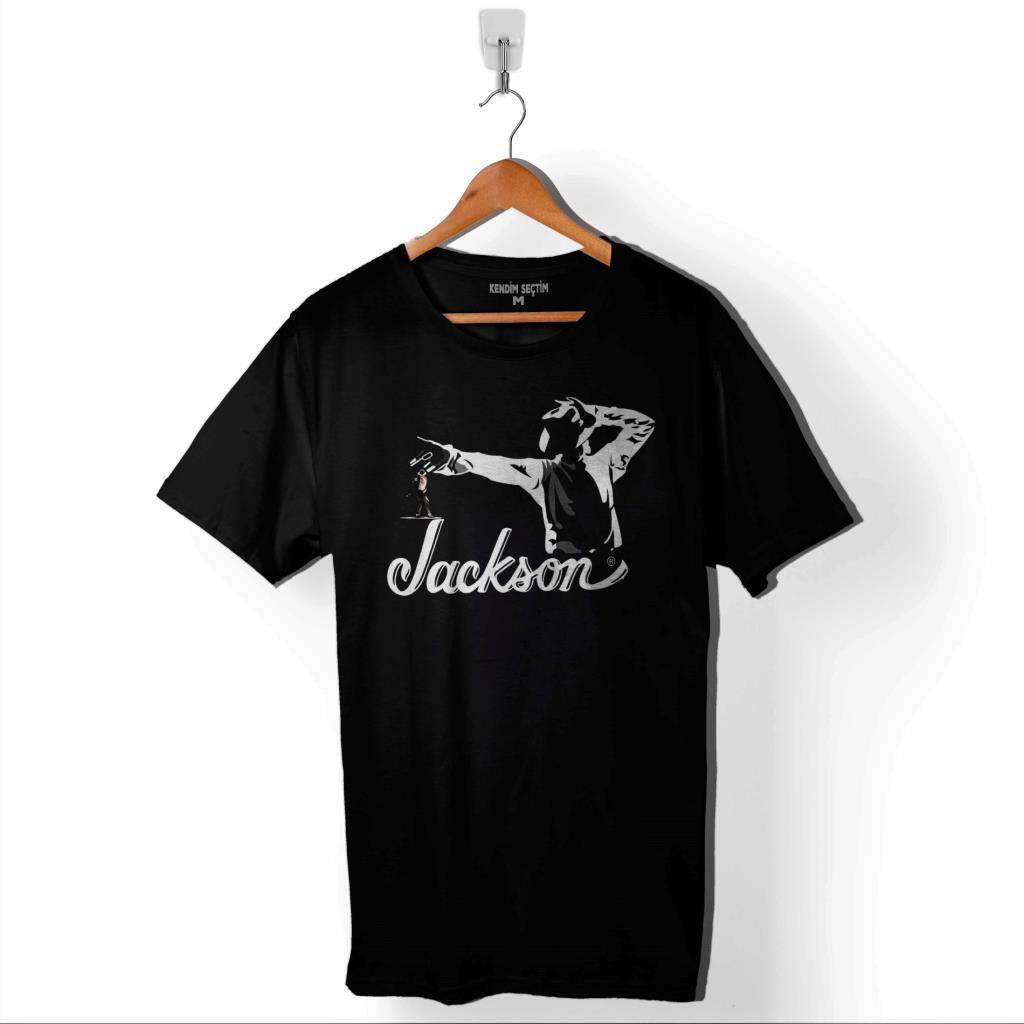 Michael Jackson Dance Moon Light Dancing Dans Baskılı Tişört Unisex T-Shirt - 1