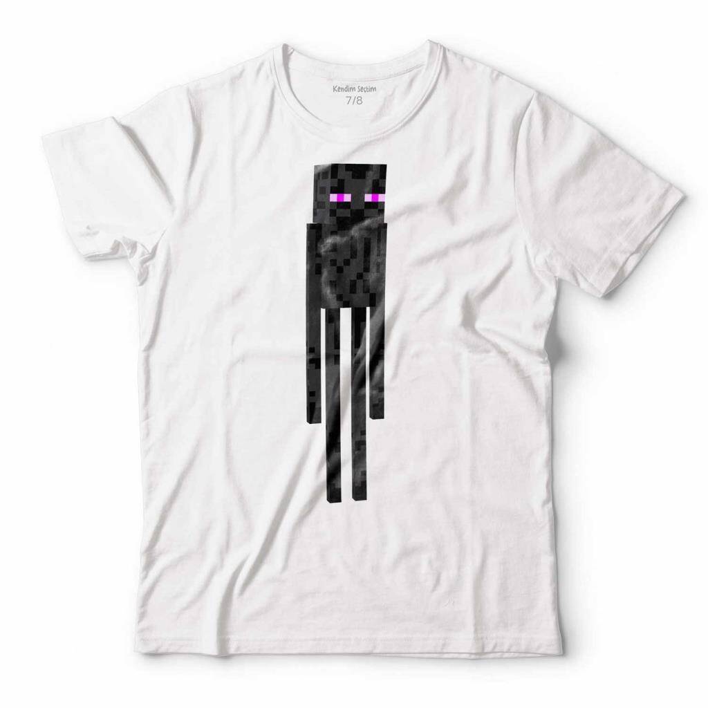 MINECRAFT ENDERMAN ENDER MAN ÇOCUK TİŞÖRT - 1