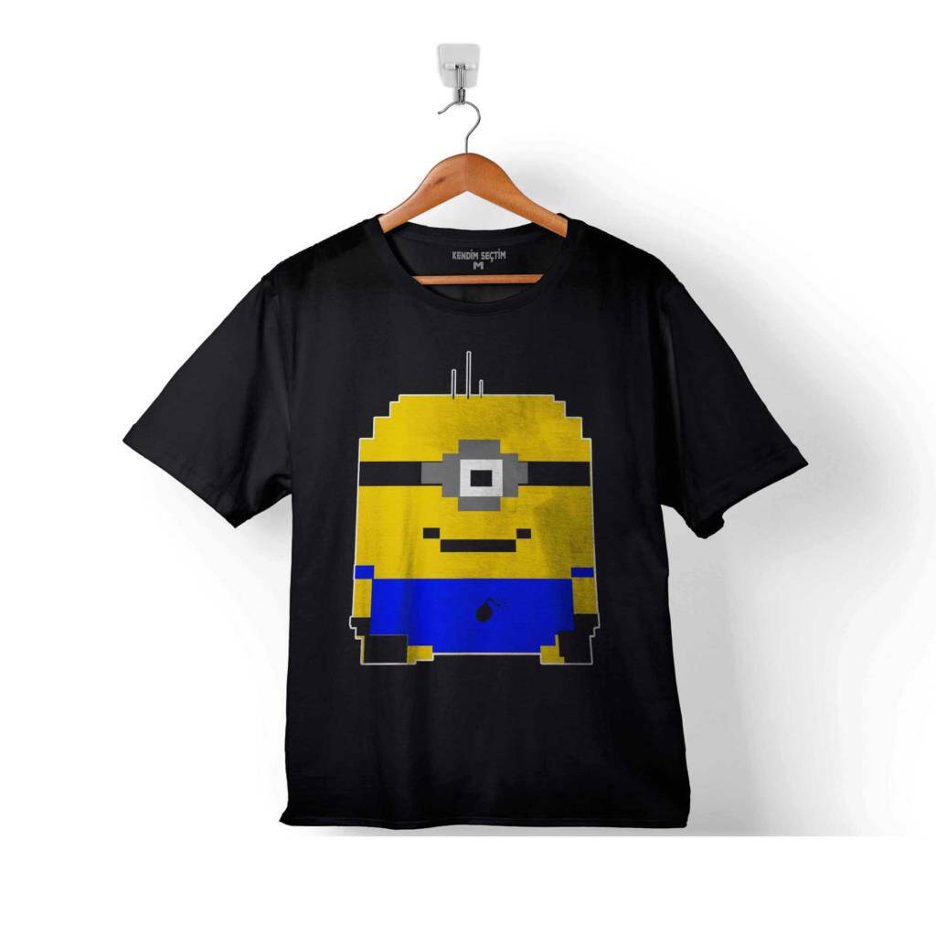 MINECRAFT MINIONS MİNYONLAR MINIONCRAFT ÇOCUK TİŞÖRT - 1