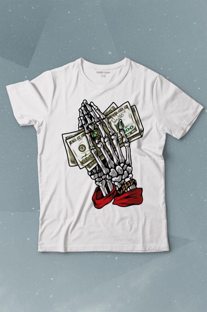 Money My Pocket Baskılı Tişört Çocuk T-shirt - KENDİM SEÇTİM