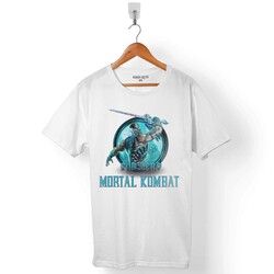 MORTAL KOMBAT SUB ZERO LOGO ERKEK TİŞÖRT - 1