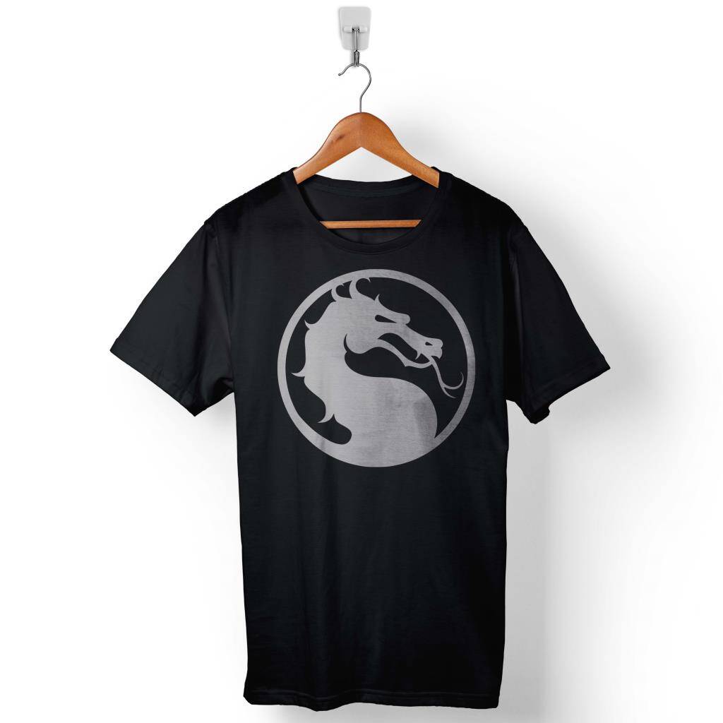 Mortal Kombat Xl X Logo Baskılı Tişört Unisex T-Shirt - 1