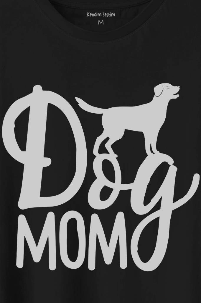 Mother Of Dog Mom Köpek Annesi Hayvansever Veteriner Mommy Baskılı Tişört Unisex T-Shirt (1)