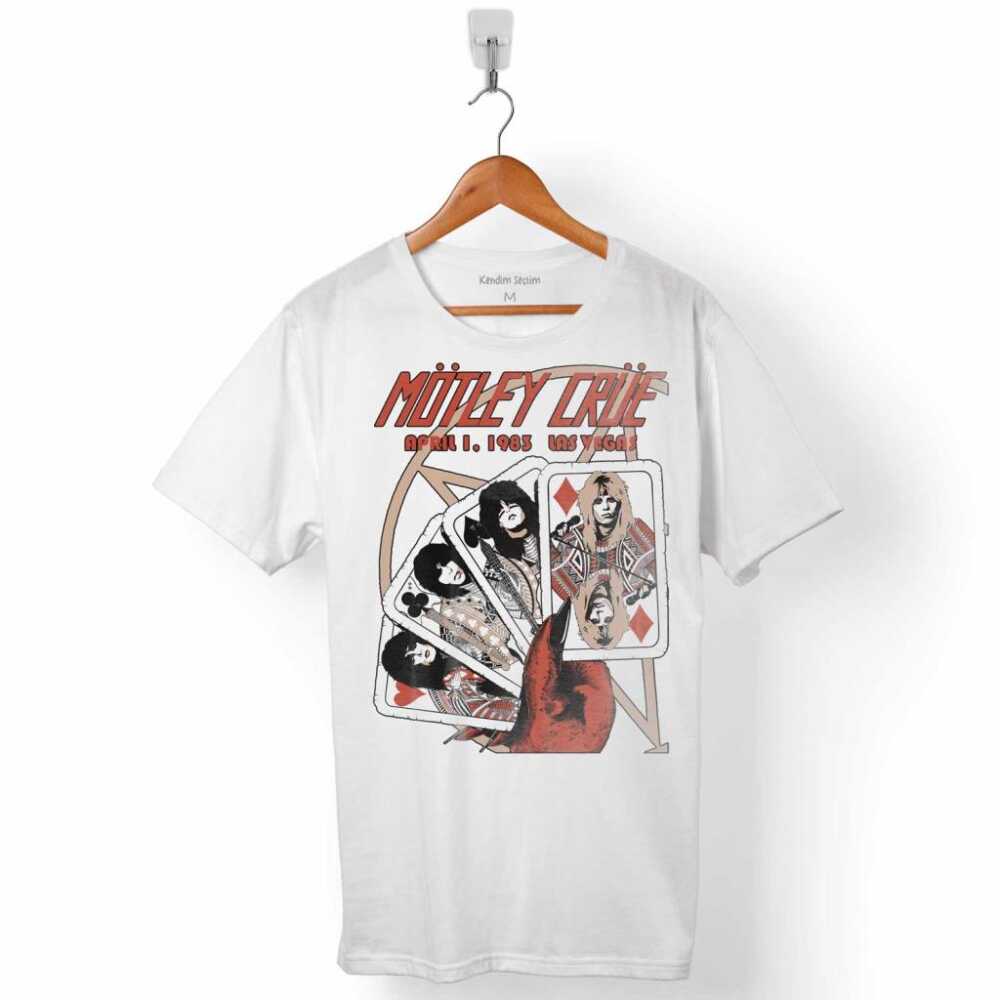 MÖTLEY CRÜE HEAVY METAL MUSIC ERKEK TİŞÖRT