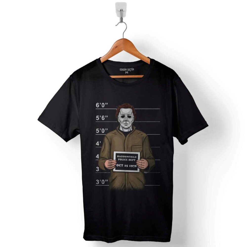 Mr Michael Myers Bad Boy Baskılı Tişört Unisex T-Shirt - 1