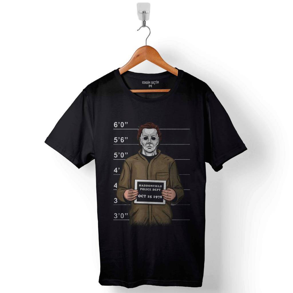 Mr Michael Myers Bad Boy Baskılı Tişört Unisex T-Shirt - 1