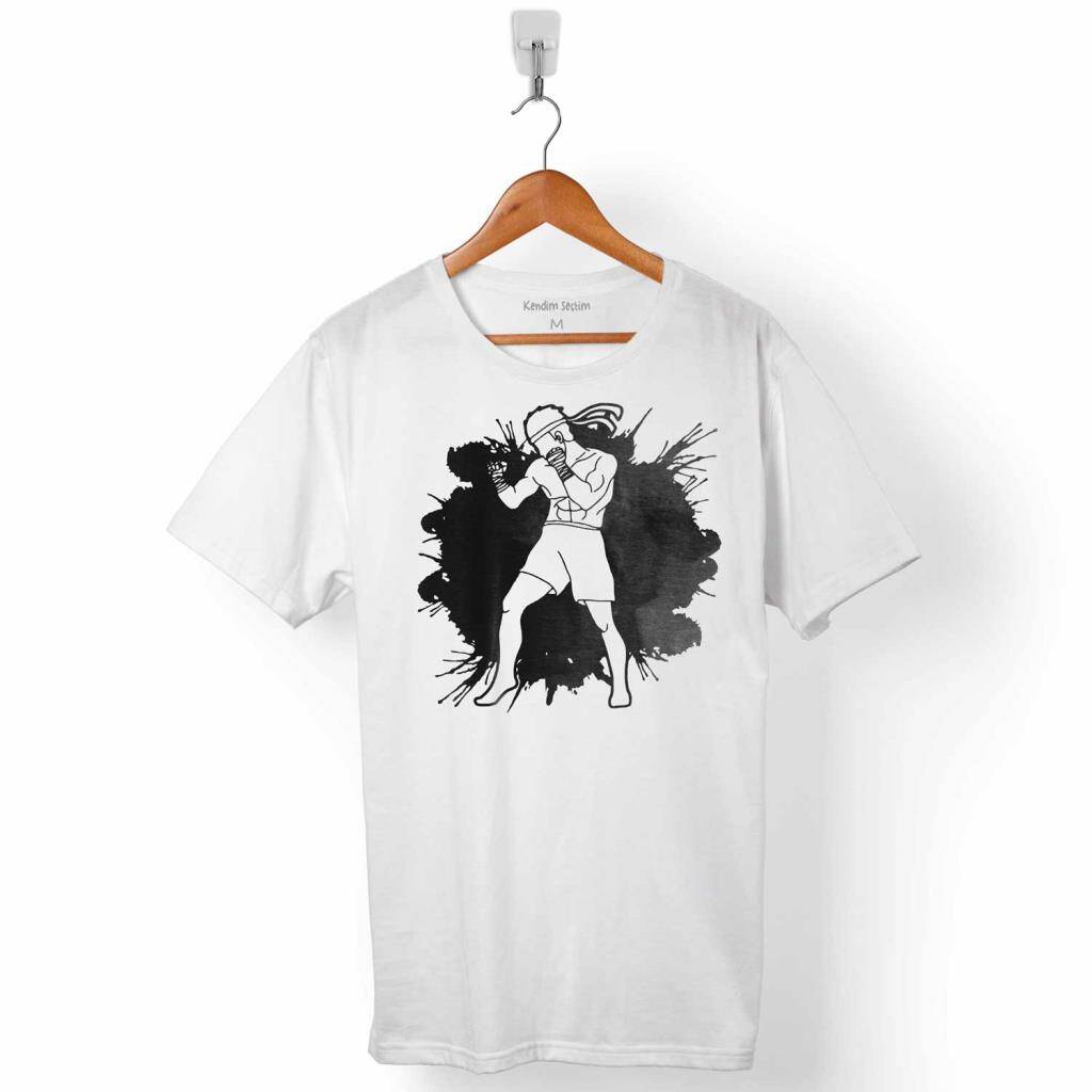 MUAY THAI MUAYTHAI KICK BOKS BOXING UZAK DOĞU ERKEK TİŞÖRT - 1