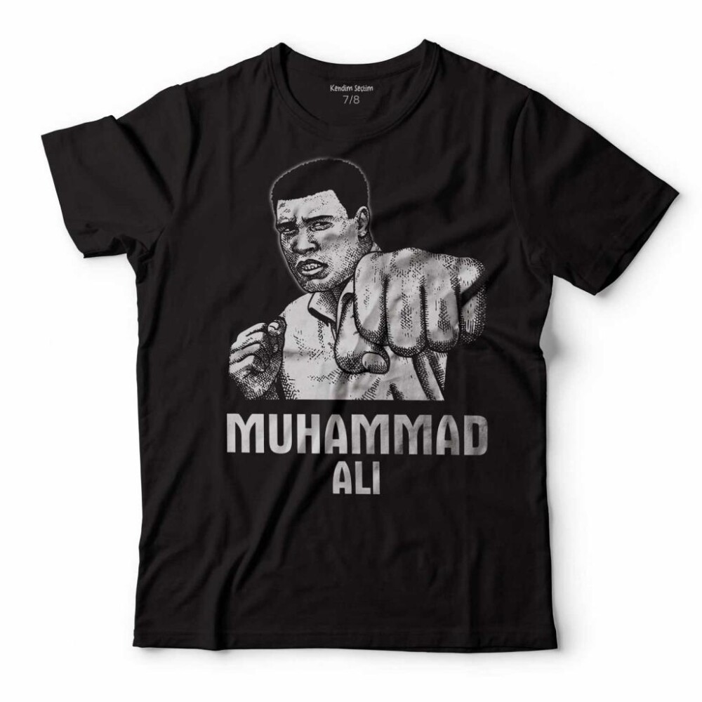 MUHAMMED ALI CLAY BOKS BOXING LEGEND ÇOCUK TİŞÖRT - KENDİM SEÇTİM