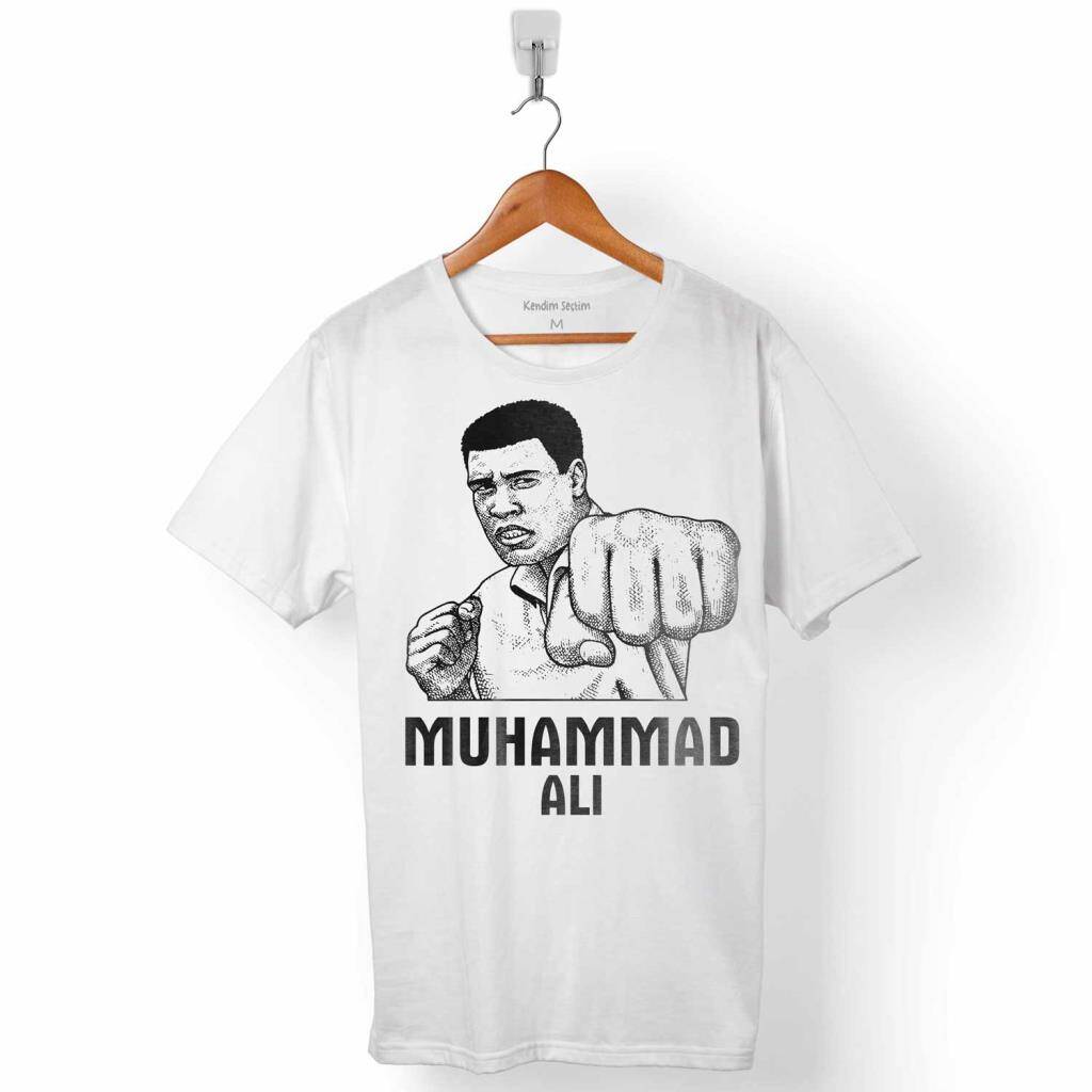 MUHAMMED ALI CLAY BOKS BOXING LEGEND ERKEK TİŞÖRT - 1