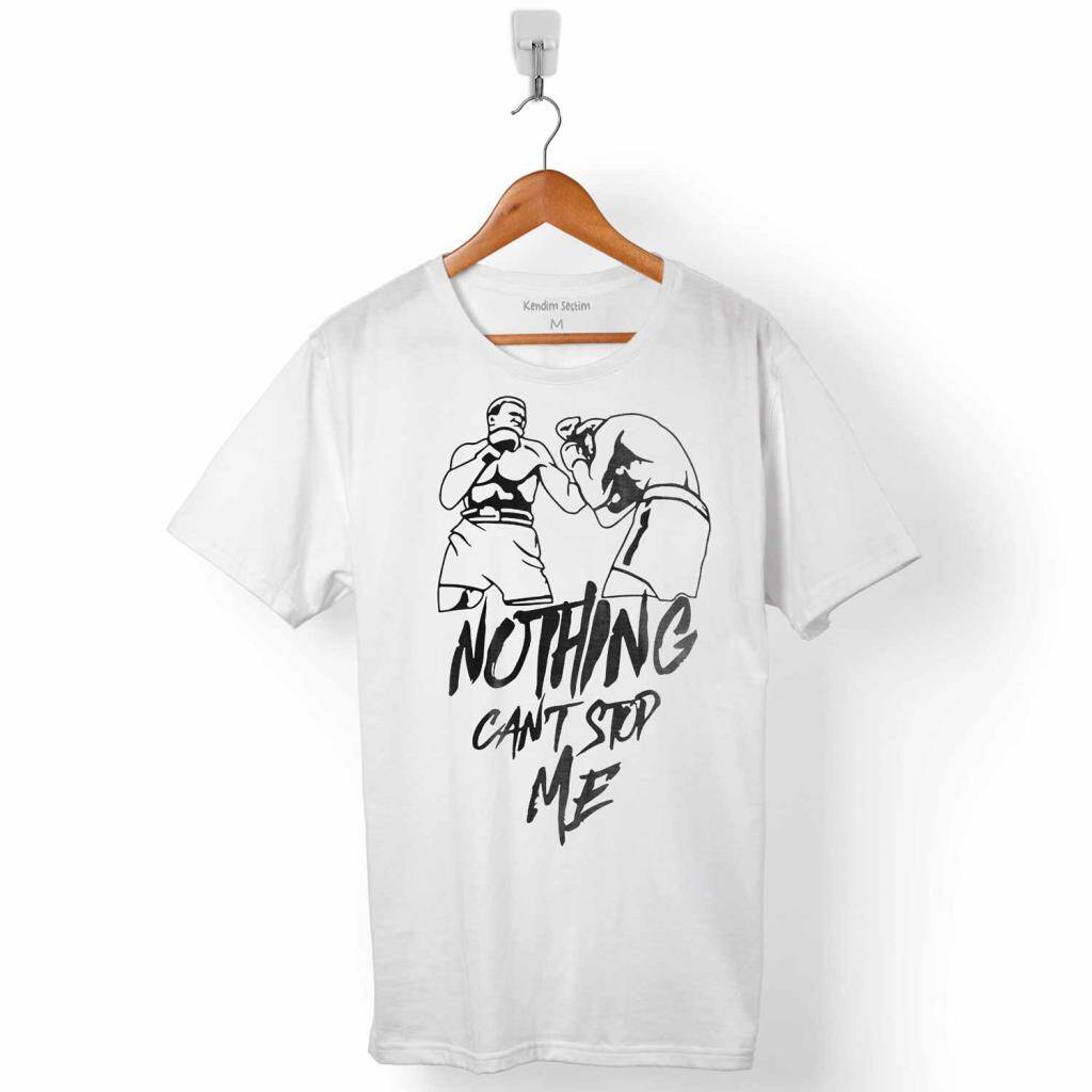 MUHAMMED ALI NOTHING CANT STOP ME ERKEK TİŞÖRT - 1