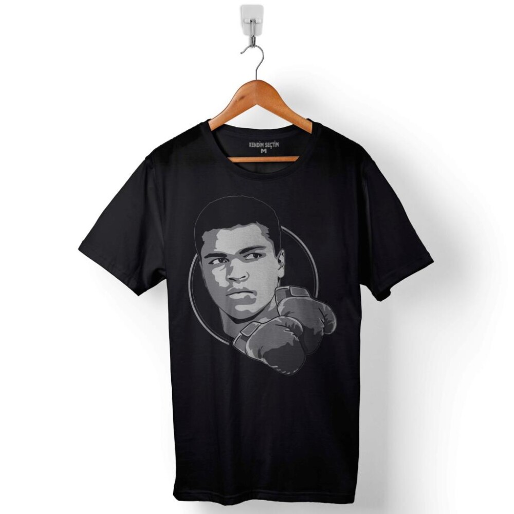 Muhammed Muhammad Ali SMile Boks Boksör Baskılı Tişört Unisex T-Shirt - 1
